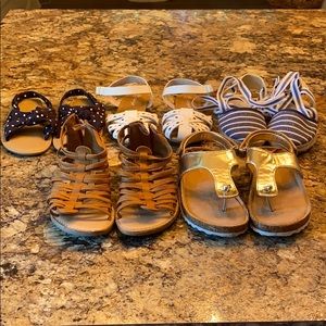 Toddler Size 10 Girls Sandals